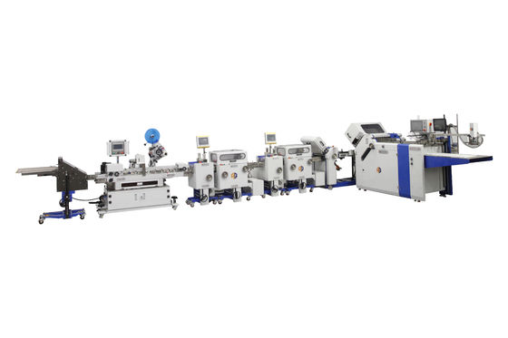 고속 의약품 간판 접기 기계 600mm 라벨 600TS / 480TS와 함께